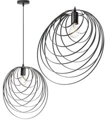 Подвесной светильник Geometric Rings, Black цена и информация | Люстры | pigu.lt