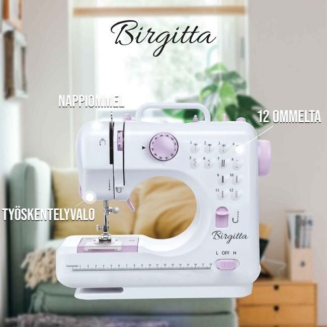 Birgitta Standard kaina ir informacija | Siuvimo mašinos | pigu.lt