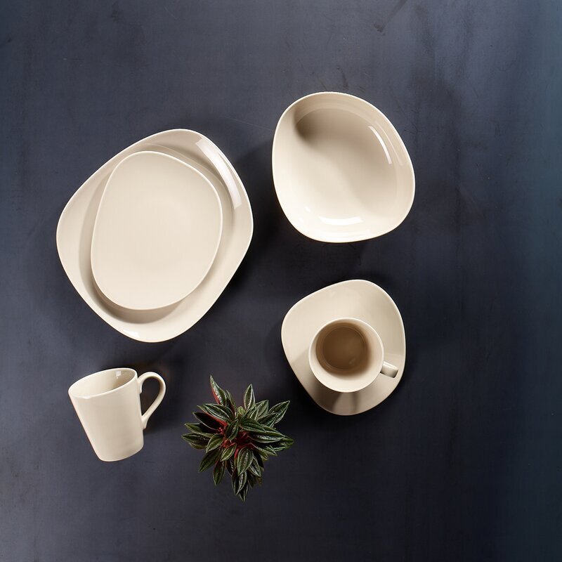 Like by Villeroy & Boch Organic puodelis 0.35l , baltas kaina ir informacija | Taurės, puodeliai, ąsočiai | pigu.lt