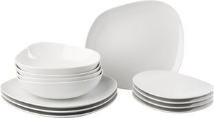 Комплект тарелок Organic, Like by Villeroy & Boch, из 12 частей, белый цена и информация | Посуда, тарелки, обеденные сервизы | pigu.lt