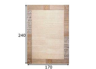 Шерстяной ковер Nakarta, натуральный бежевый, 170 x 240 см цена и информация | Ковры | pigu.lt