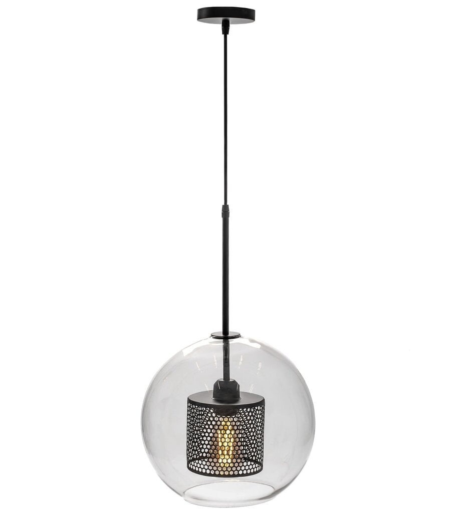 Pakabinamas šviestuvas Aura, 25 cm, Black kaina ir informacija | Pakabinami šviestuvai | pigu.lt