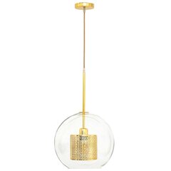 Pakabinamas šviestuvas Aura, 30 cm, Gold цена и информация | Люстры | pigu.lt