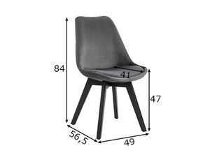 Комплект стульев 2шт. цена и информация | Стулья для кухни и столовой | pigu.lt