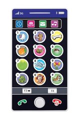 Детский телефон W2Play, на финском языке цена и информация | Игрушки для малышей | pigu.lt