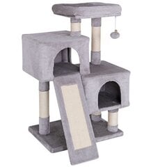 Draskyklė katėms Suusi, šviesiai pilka, 95 cm kaina ir informacija | Draskyklės | pigu.lt