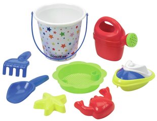 Ecoiffier rinkinys smėlio dėžei, krepšelyje, žvaigždės, 3 m.+ kaina ir informacija | Vandens, smėlio ir paplūdimio žaislai | pigu.lt