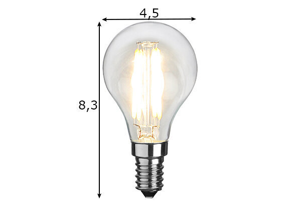 LED lemputė E14 2,2 W цена и информация | Elektros lemputės | pigu.lt