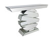 Konsolinis staliukas SalesFever 391891, sidabrinis kaina ir informacija | Stalai-konsolės | pigu.lt
