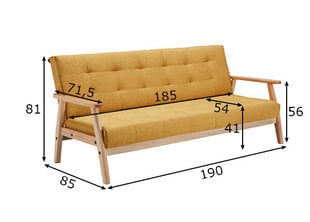 Sofa-lova kaina ir informacija | Sofos | pigu.lt