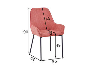 Kėdžių komplektas, 2 vnt kaina ir informacija | Virtuvės ir valgomojo kėdės | pigu.lt