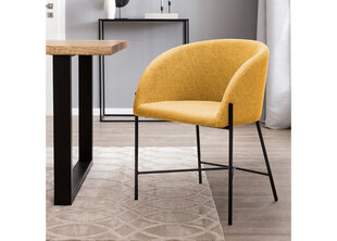 Kėdė 57x77 cm, geltona kaina ir informacija | Virtuvės ir valgomojo kėdės | pigu.lt
