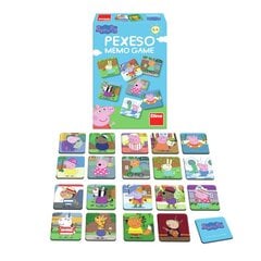 Dino memory Свинка Peppa цена и информация | Настольные игры, головоломки | pigu.lt