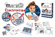 Mini Laboratorija Elektronika цена и информация | Lavinamieji žaislai | pigu.lt