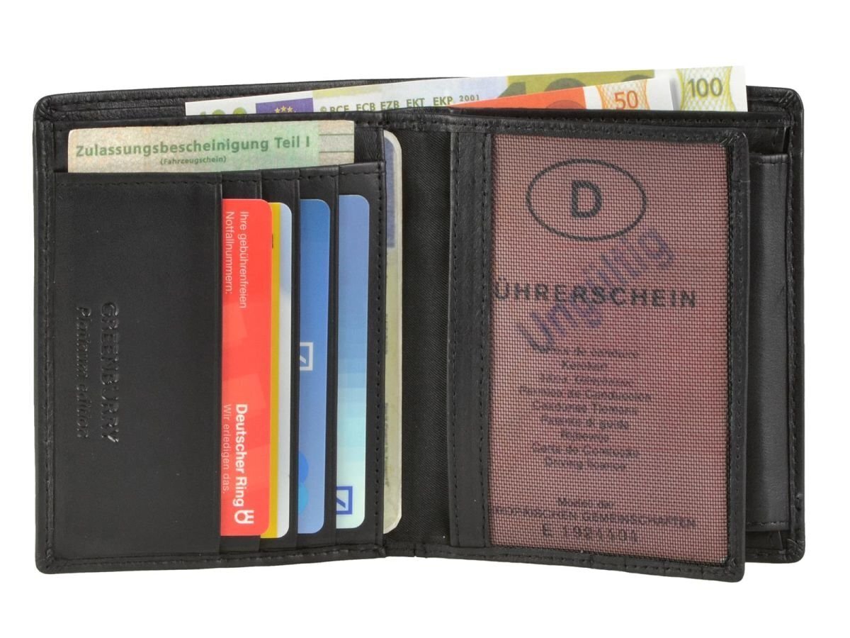 Odinis dėklas vyrams GreenBurry Titanuim 7001-20 kaina ir informacija | Vyriškos piniginės, kortelių dėklai | pigu.lt