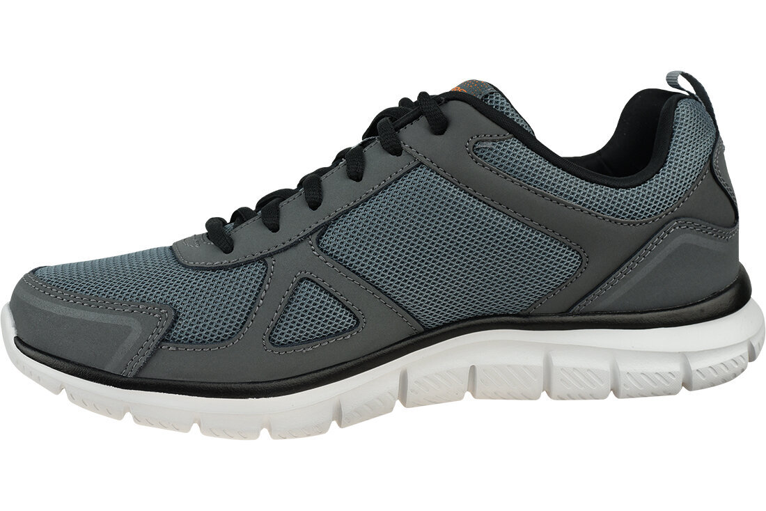 Sportiniai batai vyrams Skechers Track Scloric 52631CCBK, pilki kaina ir informacija | Kedai vyrams | pigu.lt