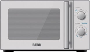 Berk 700W balta BM-720MW цена и информация | Микроволновые печи | pigu.lt