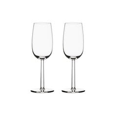 Iittala Raami бокал для игристого вина 24cl 2 шт. цена и информация | Стаканы, фужеры, кувшины | pigu.lt