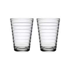 Iittala 2-jų stiklinių komplektas Aino Aalto, 330 ml kaina ir informacija | Taurės, puodeliai, ąsočiai | pigu.lt