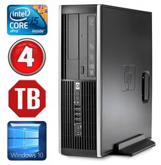 HP 8100 Elite SFF i5-650 4GB 1TB DVD WIN10 kaina ir informacija | Stacionarūs kompiuteriai | pigu.lt