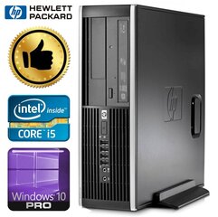 HP 8100 Elite SFF i5-650 4GB 1TB DVD WIN10PRO/W7P [refurbished] цена и информация | Стационарные компьютеры | pigu.lt