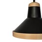 Milagro lubinis šviestuvas Salma Black/Wood kaina ir informacija | Lubiniai šviestuvai | pigu.lt