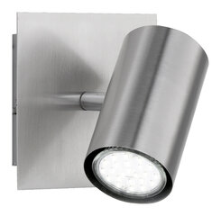 Точечный светильник (спот) Marley 1 лампа GU10 брашированная сталь цена и информация | Настенные светильники | pigu.lt