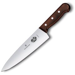 Virėjo peilis Victorinox, 20 cm, medinė rankena kaina ir informacija | Peiliai ir jų priedai | pigu.lt