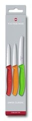Victorinox Swiss Classic virtuvinių peilių komplektas (3vnt) kaina ir informacija | Peiliai ir jų priedai | pigu.lt