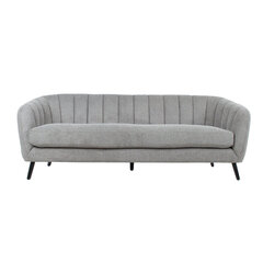 Sofa Home4You Melody, 204x88 cm, pilka kaina ir informacija | Sofos | pigu.lt