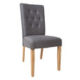 Обеденный стул Queen, 64x46xH102 см, серый цвет