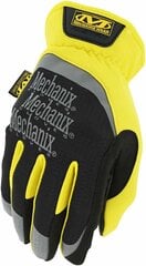 Перчатки FAST FIT 01 черный/желтый 10/L цена и информация | Рабочие перчатки | pigu.lt