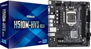 Kompiuterių aušinimo priedas ASRock H510M-HVS 2.0 kaina ir informacija | Kompiuterių aušinimo ir kiti priedai | pigu.lt