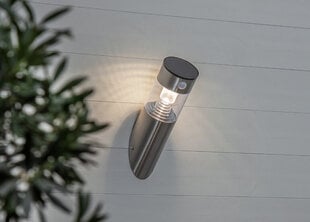 Sieninis šviestuvas su saulės baterijomis Marbella kaina ir informacija | Lauko šviestuvai | pigu.lt