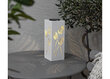 Dekoratyvinis šviestuvas su saulės baterijomis Albaleaf kaina ir informacija | Lauko šviestuvai | pigu.lt