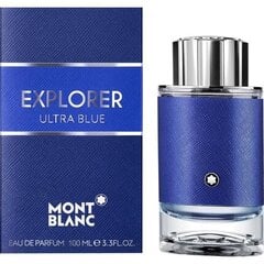 Мужская парфюмерия Explorer Ultra Blue Montblanc EDP: Емкость - 100 мл цена и информация | Мужские духи | pigu.lt