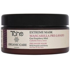 Tahe Organic Care Extreme маска для волос перед мытьем для тонких сухих волос 300 мл цена и информация | Средства для укрепления волос | pigu.lt