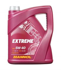 Mannol alyva Extreme 5W-40, 4L kaina ir informacija | Mannol Automobiliniai tepalai | pigu.lt