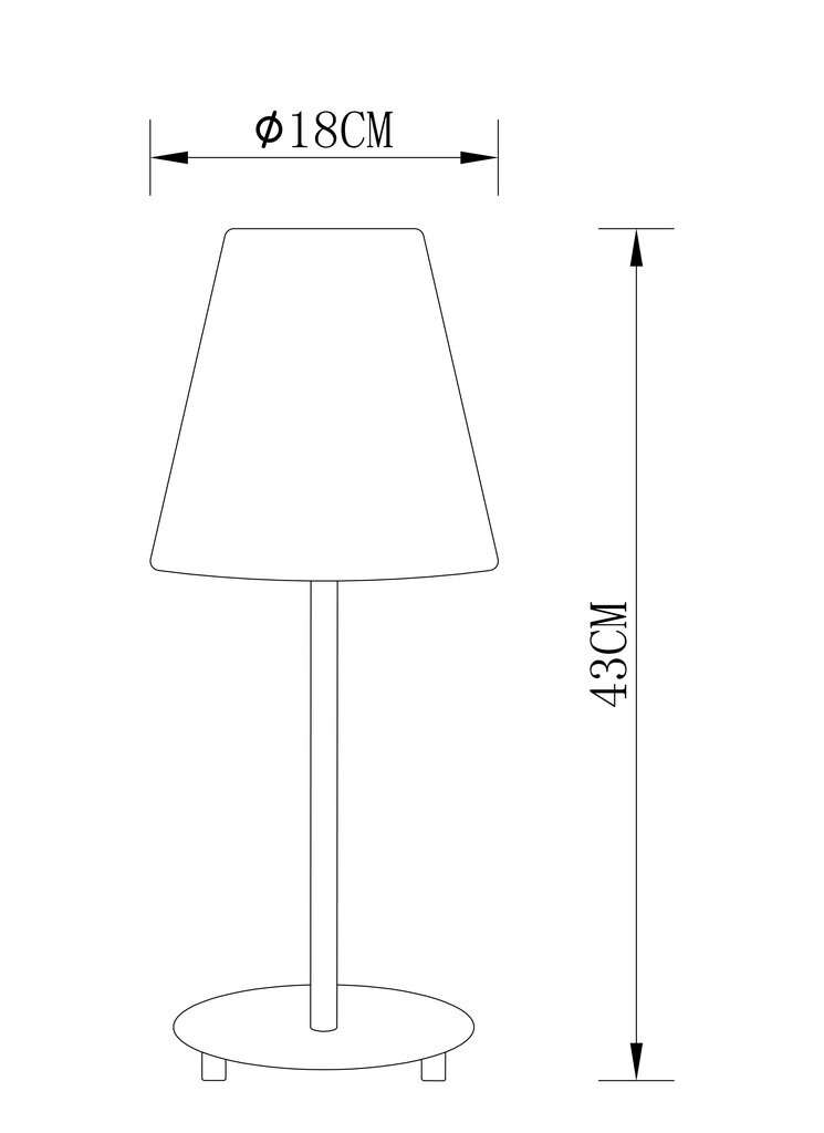 Stalinė G.LUX GM-093/1T kaina ir informacija | Staliniai šviestuvai | pigu.lt