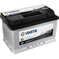 Аккумулятор VARTA 70Ah 640A E9, черный цена и информация | Akumuliatoriai | pigu.lt