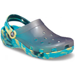 Сабо женские Crocs™ Classic Translucent Marbled Clog 147026 цена и информация | Женские тапочки | pigu.lt