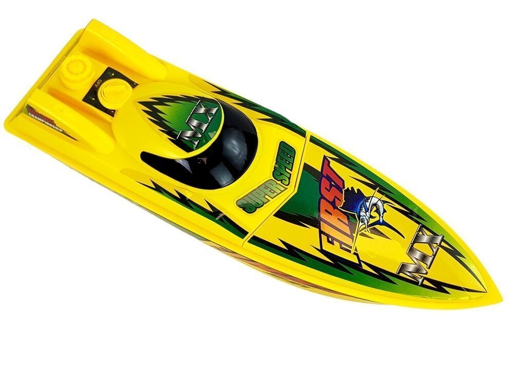 Žaislinė motorinė valtis geltona kaina | pigu.lt