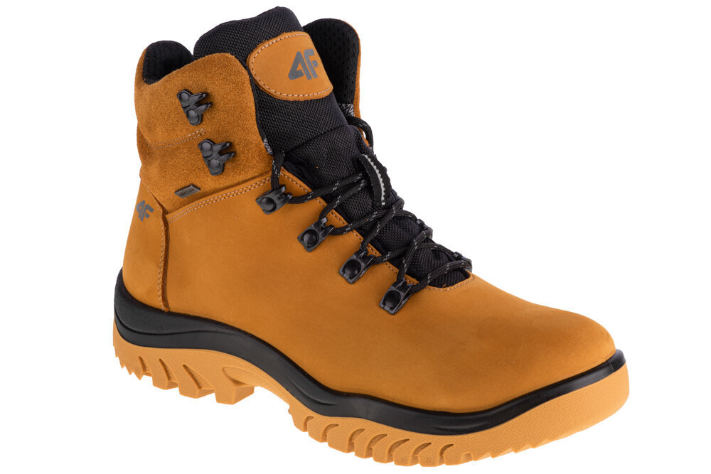 Žygio batai vyrams 4F H4Z20-OBMH255-83S, geltoni kaina ir informacija | Vyriški batai | pigu.lt