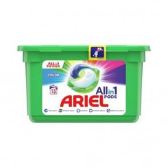 Ariel All-in-1 Color моющие капсулы, 13 шт цена и информация | Средства для стирки | pigu.lt