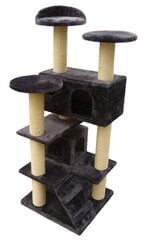 Draskyklė katėms, 50x50x130 cm,pilka kaina ir informacija | Draskyklės | pigu.lt