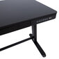 Žaidimų stalas Home4You Ergo 1, juodas kaina ir informacija | Kompiuteriniai, rašomieji stalai | pigu.lt