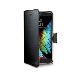 Celly Wally dėklas LG K10, juodas kaina ir informacija | Telefono dėklai | pigu.lt