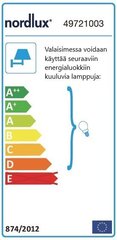 Nordlux Canto Maxi 2 sieninis šviestuvas GU10 2x28W juodas kaina ir informacija | Lauko šviestuvai | pigu.lt