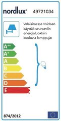 Настенный светильник Nordlux Canto Maxi 2 49721035 GU10, 56 Вт, латунь цена и информация | Уличные светильники | pigu.lt