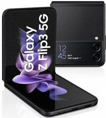 Samsung Galaxy Flip3, 128 GB, Phantom Black цена и информация | Мобильные телефоны | pigu.lt